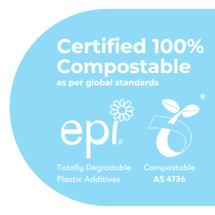 eco friendly waste bags, certified 100% compostable dog poop bags with handles Australia AS4736 standards. compostable poo bags. biodegradable dog poop bags