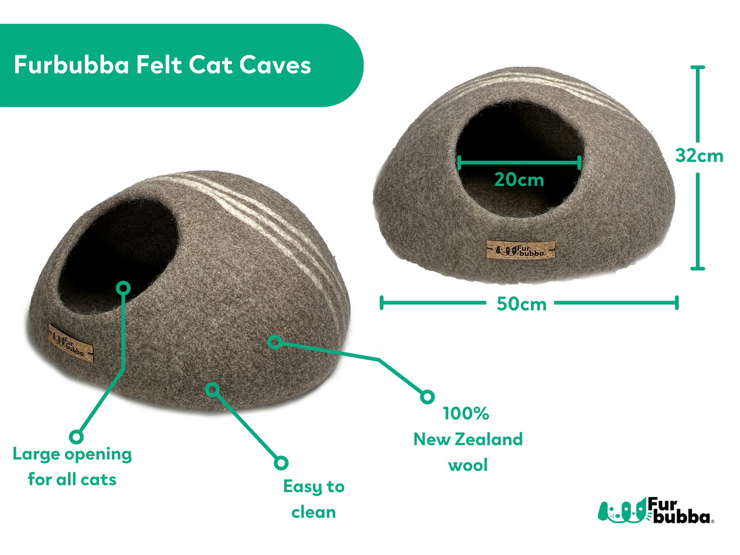 Large Premium Round Cat Cave