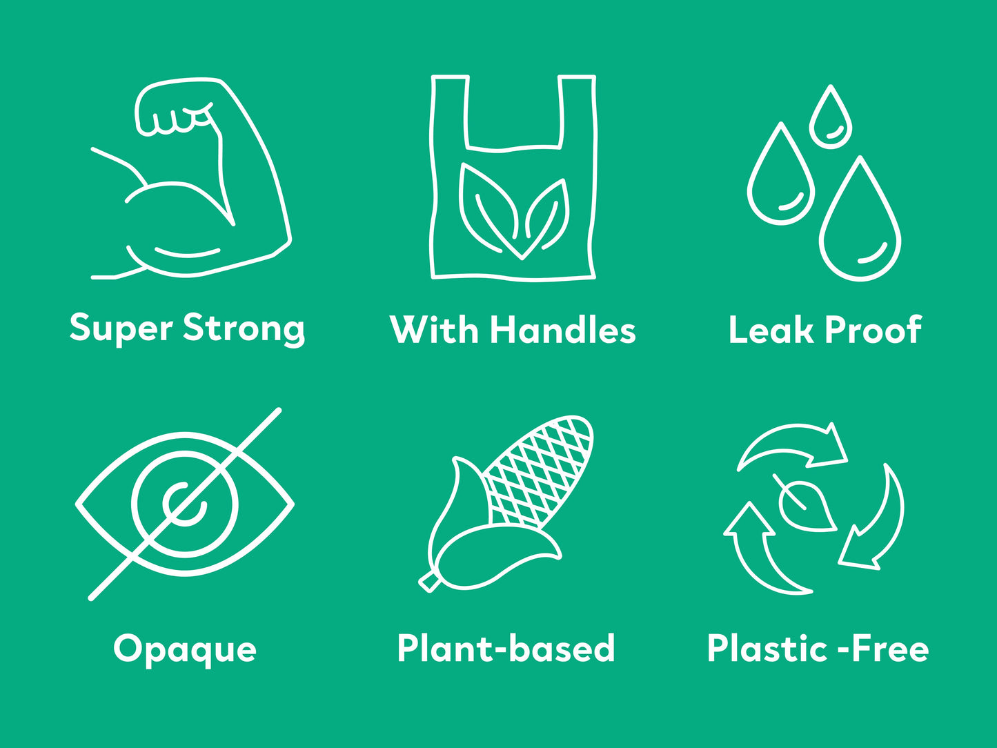 Strong biodegradable dog poop bags. Dog poop bags with handles. Leak proof dog waste disposal. eco friendly waste bags. Better than biodegradable dog poop bags as they are compostable.