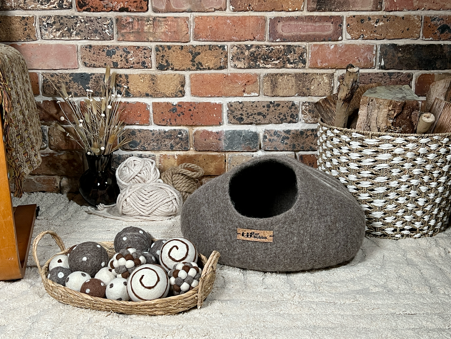 Large Premium Round Cat Cave
